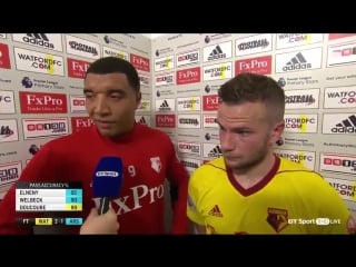 Troy deeney on bellerin