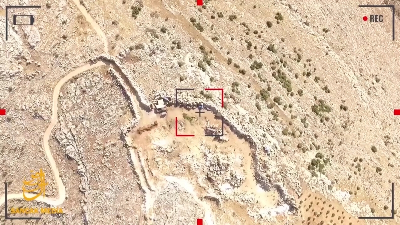 Сирия март 2018 "ударные бпла " протурецких боевиков работают по курдам, кантон африн