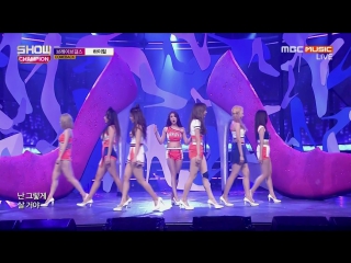 [perf] brave girls high heels (160629 mbcmusic show! champion)