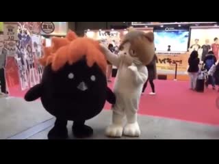 Sweet hinata and kenma hours open + cute bokuto