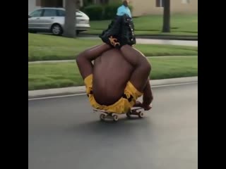 Пластилиновый скейтер