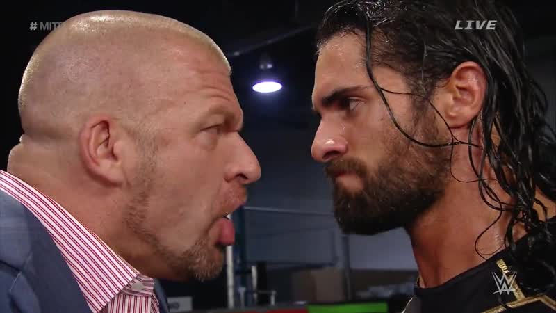 (wwe mania) money in the bank 2015 seth rollins(c) vs dean ambrose wwe world heavyweight championship ladder match