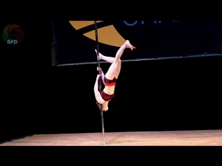 Sls anastasija koliushko third place ukrainian pole sport championships 2015