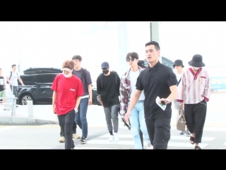 Bts 방탄소년단 @ incheon airport (to japan)