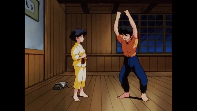 Ранма и акане (момент из аниме ranma )