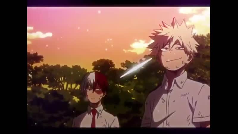My hero academia / shoto todoroki and katsuki bakugo vine