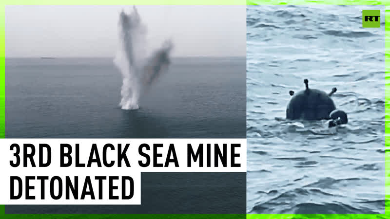 Turkish navy finds and detonates another black sea mine