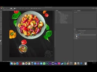 [mg animations] создание ресторанного флаера дизайн баннера быстрый учебный туториал, photoshop