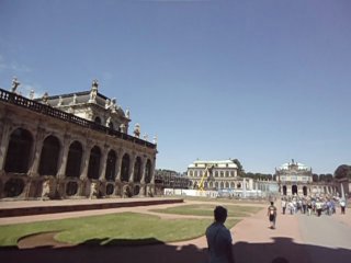 Zwinger palace, dresden, d