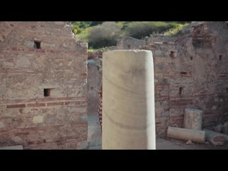 🎬 taryn elliott ruin and girl 🌌 human/monument (no copyright video 7) [4k] 🇹🇷