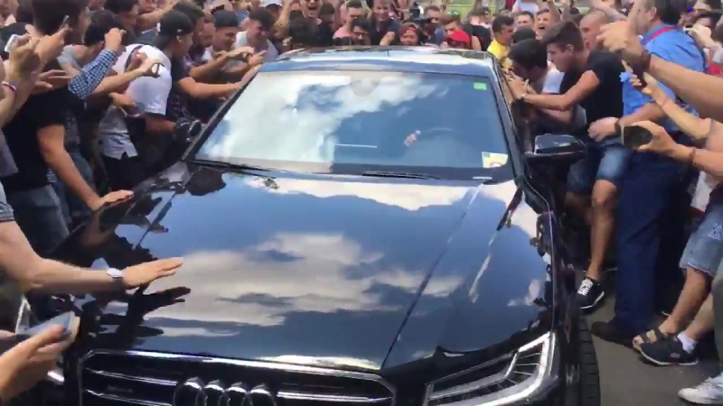 Как встречали бонуччи в милане