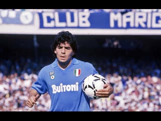 Napoli / diego maradona / 1985 1986