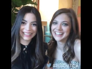 Gif animation with miranda cosgrove and mia serafino