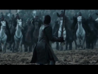 Game of thrones 6x09 the battle between jon ramseys forces begins [full scene]