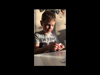 First steps in reading (arseniy, 7 y o )