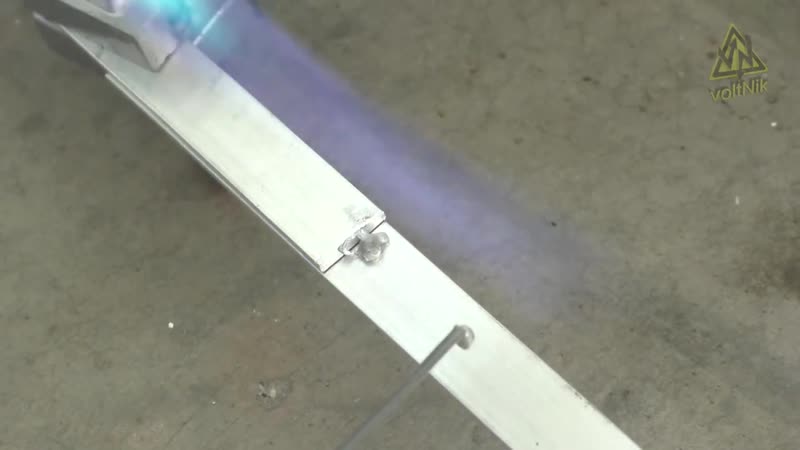 [voltnik] пайка алюминия аргон не нужен!