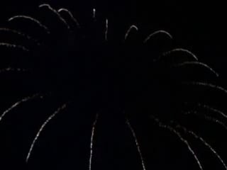 150мм half blue and half red peony w brocade ring