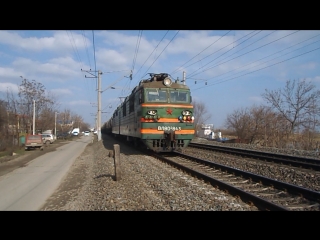 Вл80с 843 (тчэ 4 лиски узловая, ювжд), перегон александроа кизитеринка, 7 марта 2016 года