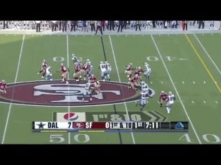 Woods, tyrone and jones crush sf's oline @49ers 1/2018