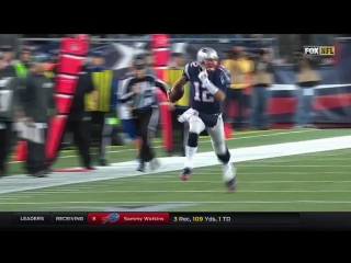 Tom brady catches a pass from amendola!