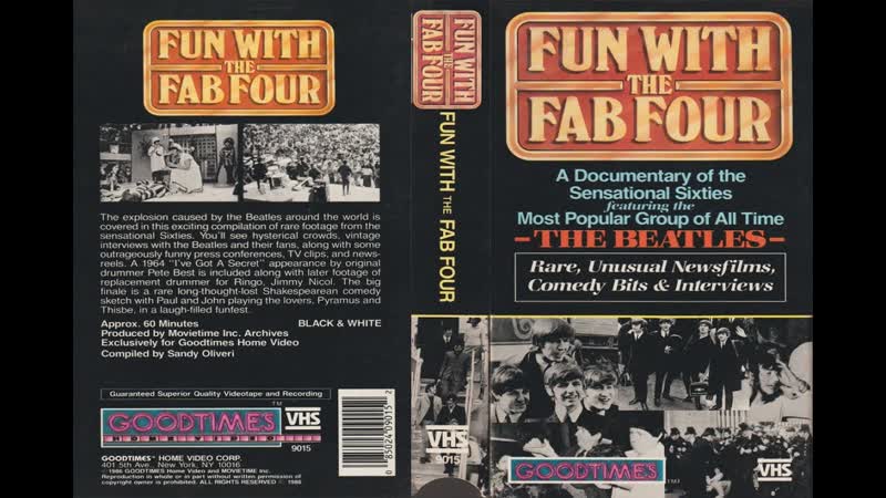 The beatles fun with the fab four (dvd '1986 ) documentary on the career of the beatles this exciting compilation!