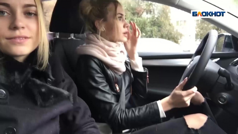 Две блондинки в волгограде нашкодили на автопробеге skoda с агат виктория