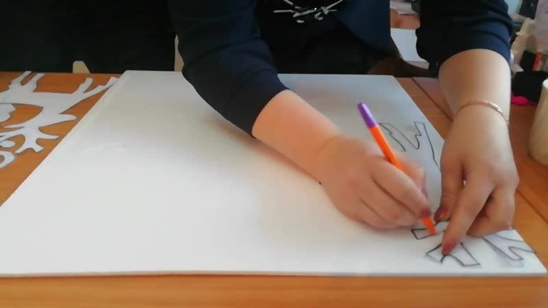 Упряжка деда мороза