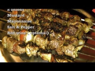 Шашлык best shashlik recipe (bbq meat on skewers) šašlika recepte