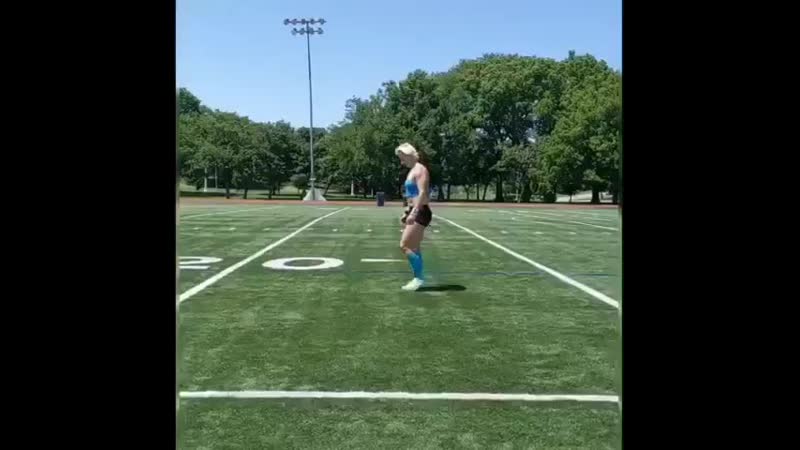 Anastasia ganina doing handstand walk