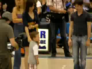 The 5th annual james lafferty charity game sophia, jackson & james