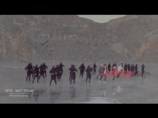 `videobts` bts not today mv shooting (crazycam)