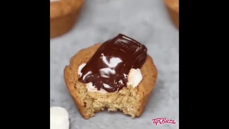 Кексики с начинкой cupcakes with filling