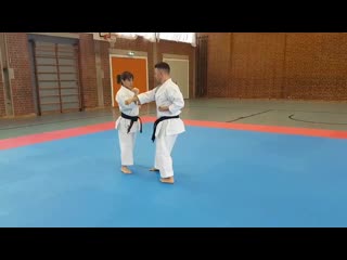 Goju ryu kata renzoku bunkai gekisai dai ichi