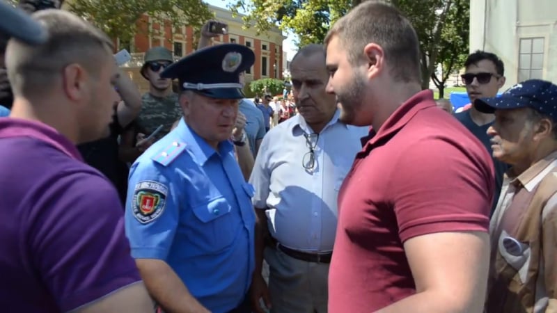 Цк «азов» одеса спробував зірвати виступ надії савченко