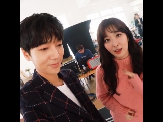 170119 smtownstation instagram update with yesung and seulgi #darlingu