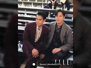 20190621【collection】 lee min ho attended berluti 2020 s/s show in jardin du luxembourg, paris