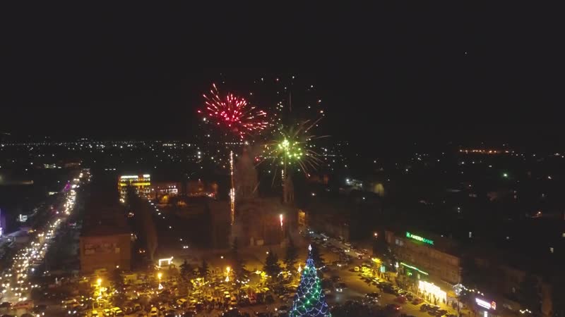 Գիշերային, տոնական գյումրի