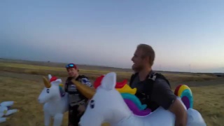 Unicorns and balloons like real men