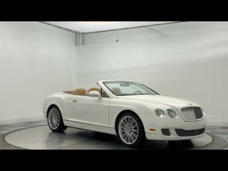 2010 bentley gtc speed white tan