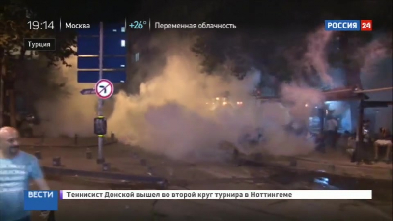 Мирное шествие в стамбуле разогнали слезоточивым газом