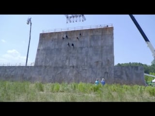 Divergent 3 allegiant tris and four climb the wall [making of]