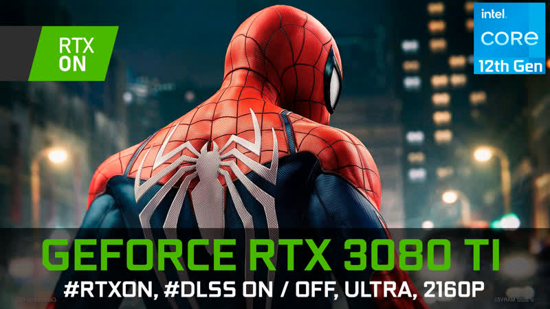 Marvel's spider man remastered | rtx 3080 ti | 2160p, very high, dlss on / off, rtx on