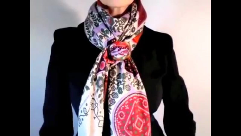 How to wear an hermes cashmere shawl