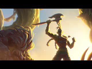 Hearthstone forged in the barrens cinematic trailer blizzconline