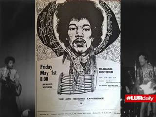 #lurretrogig the jimi hendrix experience [live in milwaukee 70]