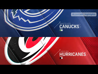 Vancouver canucks vs carolina hurricanes feb 2, 2020 highlights hd