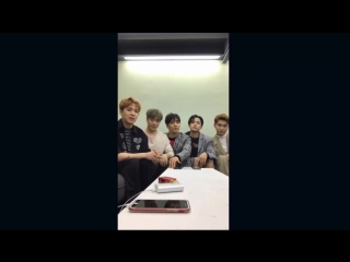 170429 ftisland instagram live
