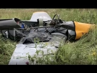 Air disaster zlin 326 plane crash in drakino russia