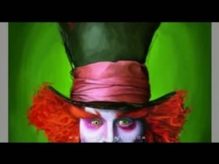 Alice in wonderland's mad hatter speedpainting by nico di mattia