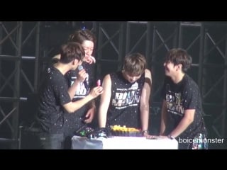 130907 cnblue blue moon in guangzhou jungshin birthday event